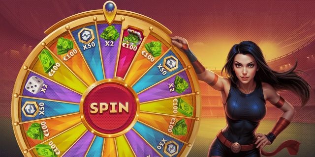 Spin the Wheel of Fortune & Win Up to 1,000 €    